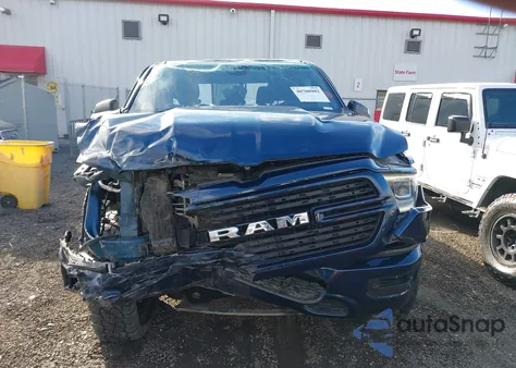 2021 Ram 1500 Big Horn 4X4 5'7 Box from USA, damaged, VIN 1C6SRFFT7MN717949